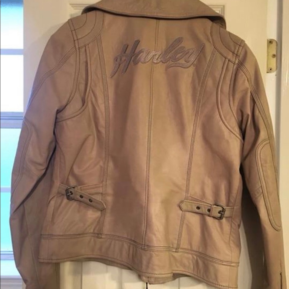 Ladies H/D leather jacket